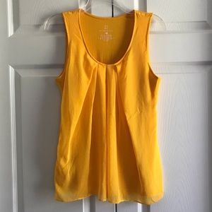 NY&Co. Gold sleeveless blouse